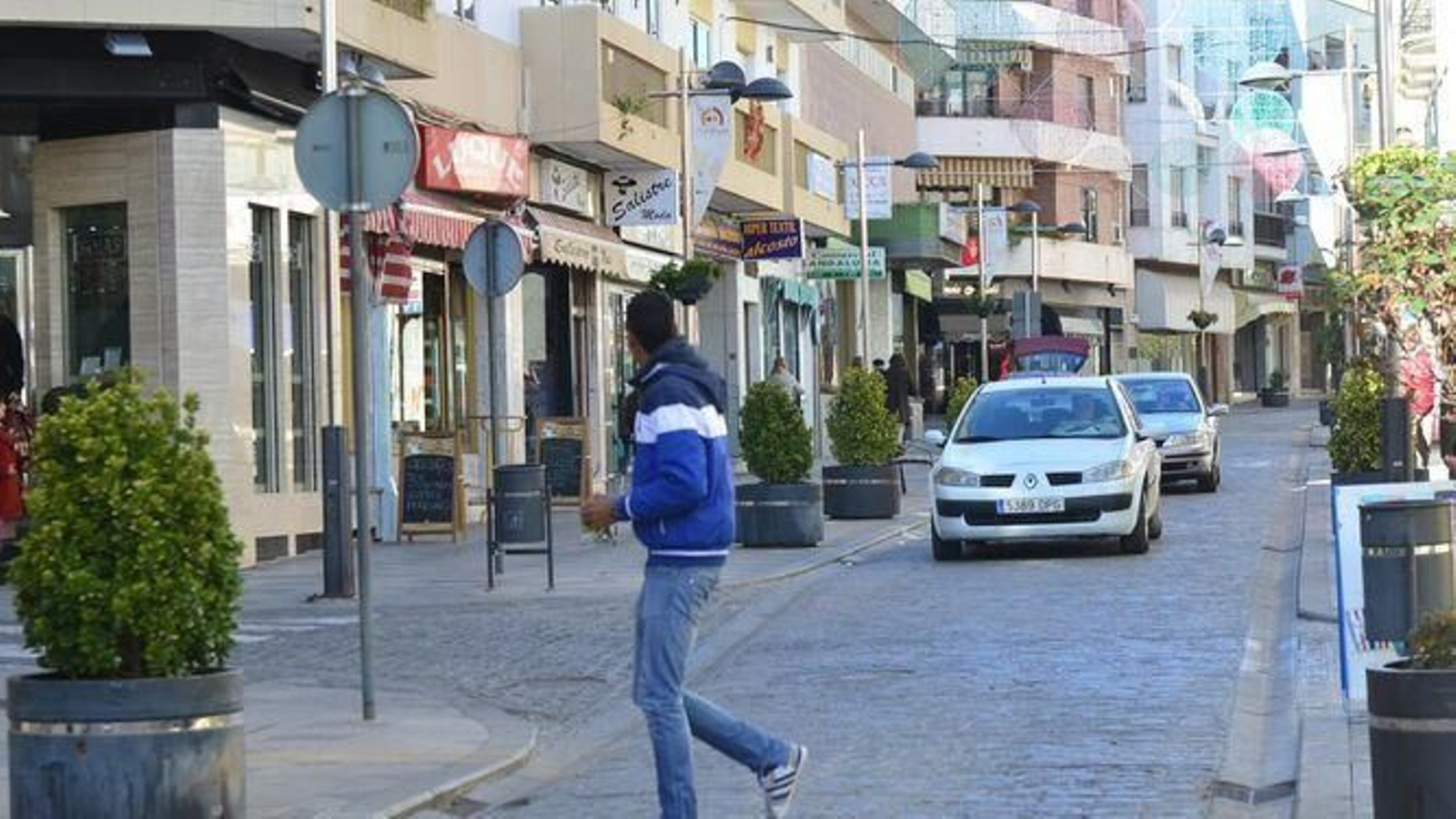 Calle Mayor de Pozoblanco.