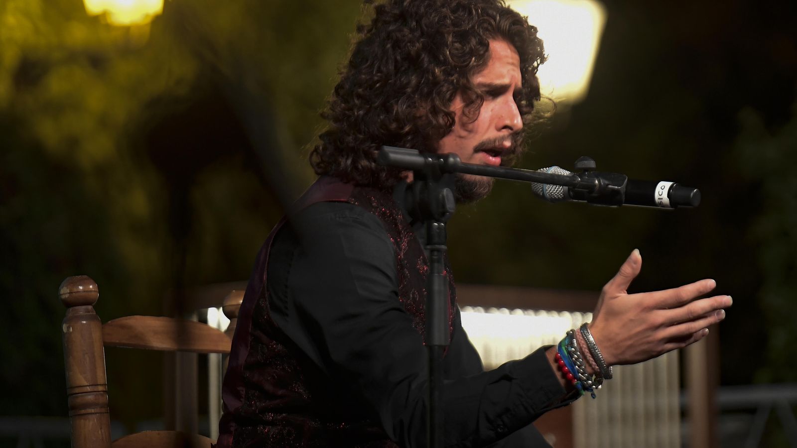 Enrique Morente, en una reciente actuación.