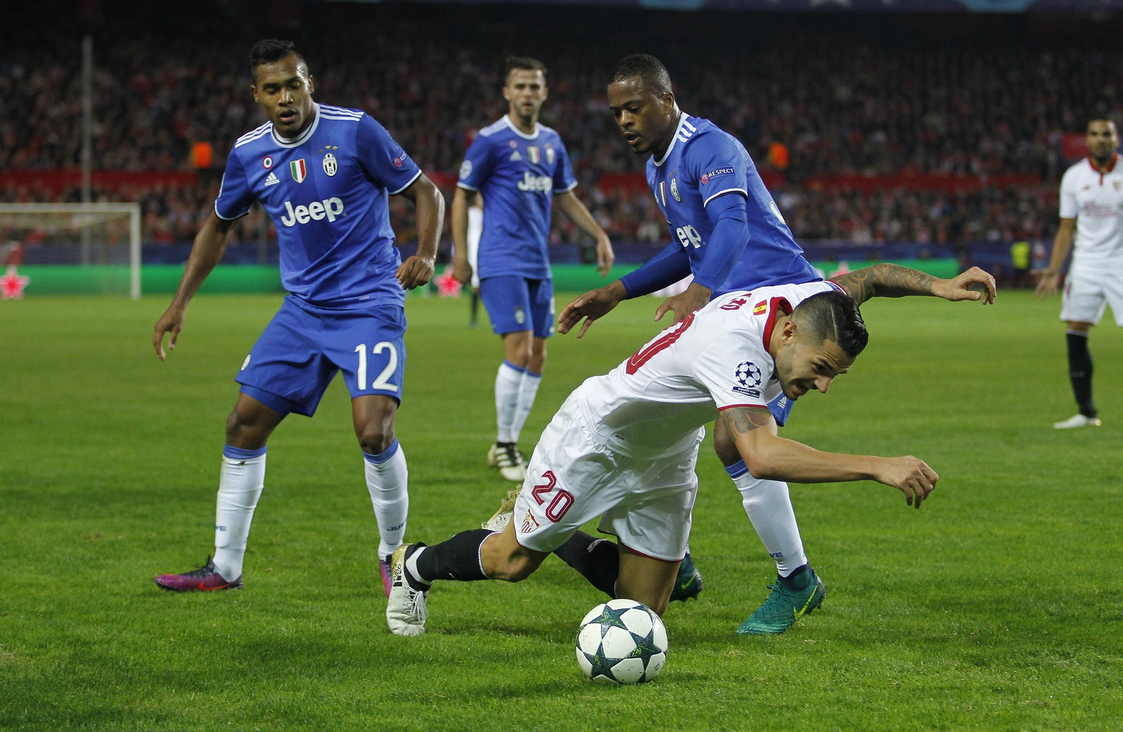 El Sevilla-Juventus de 'Champions'