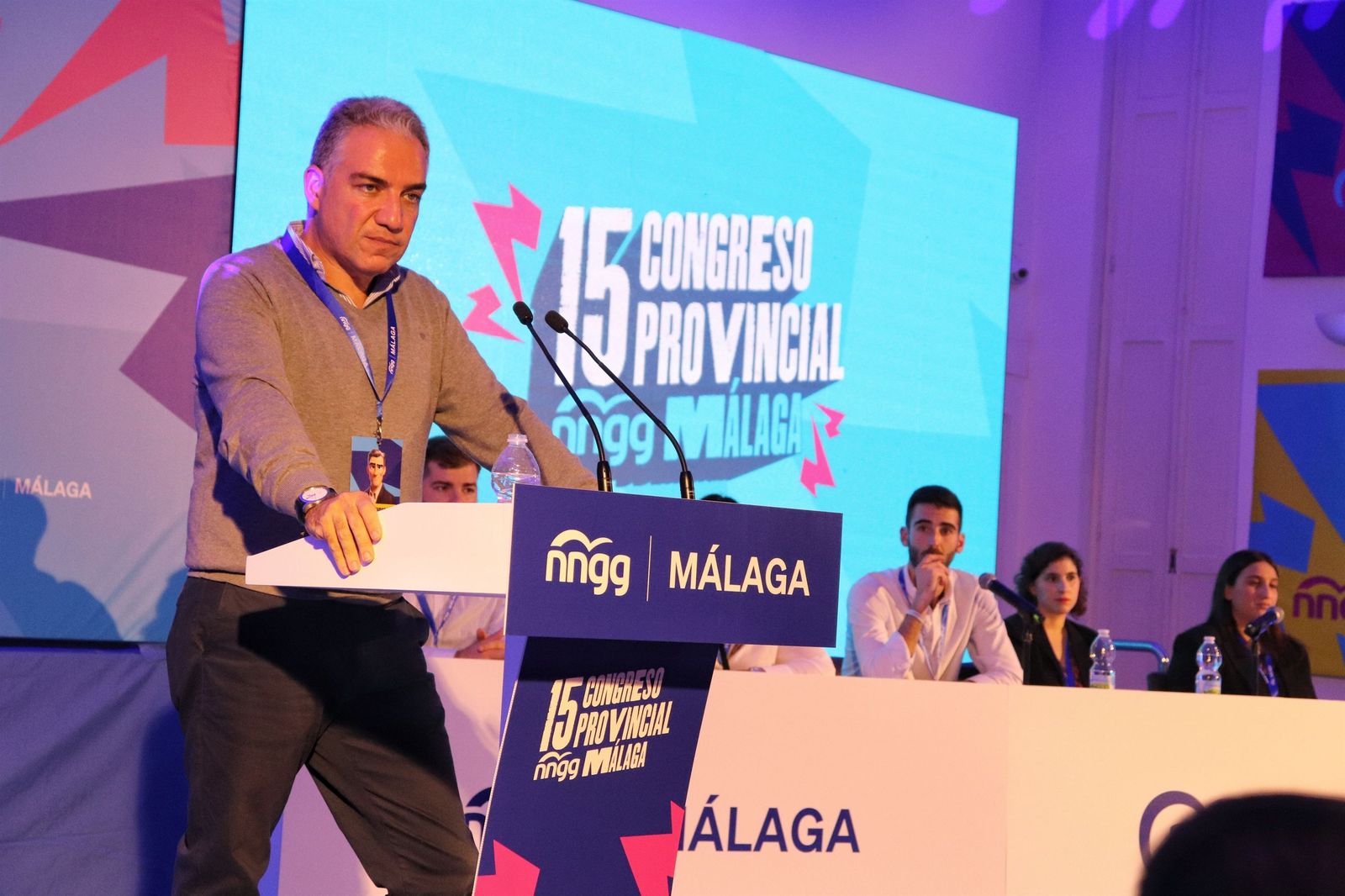 El coordinador general del PP, Elías Bendodo.