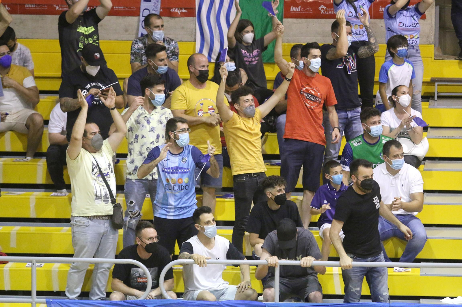 Fotogalería del primer partido de ascenso a Primera División EJIDO FUTSAL-MANZANARES