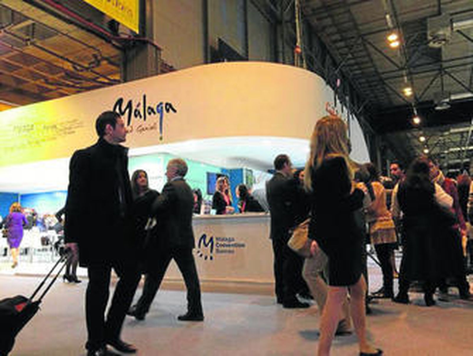 El expositor de Málaga en Fitur.