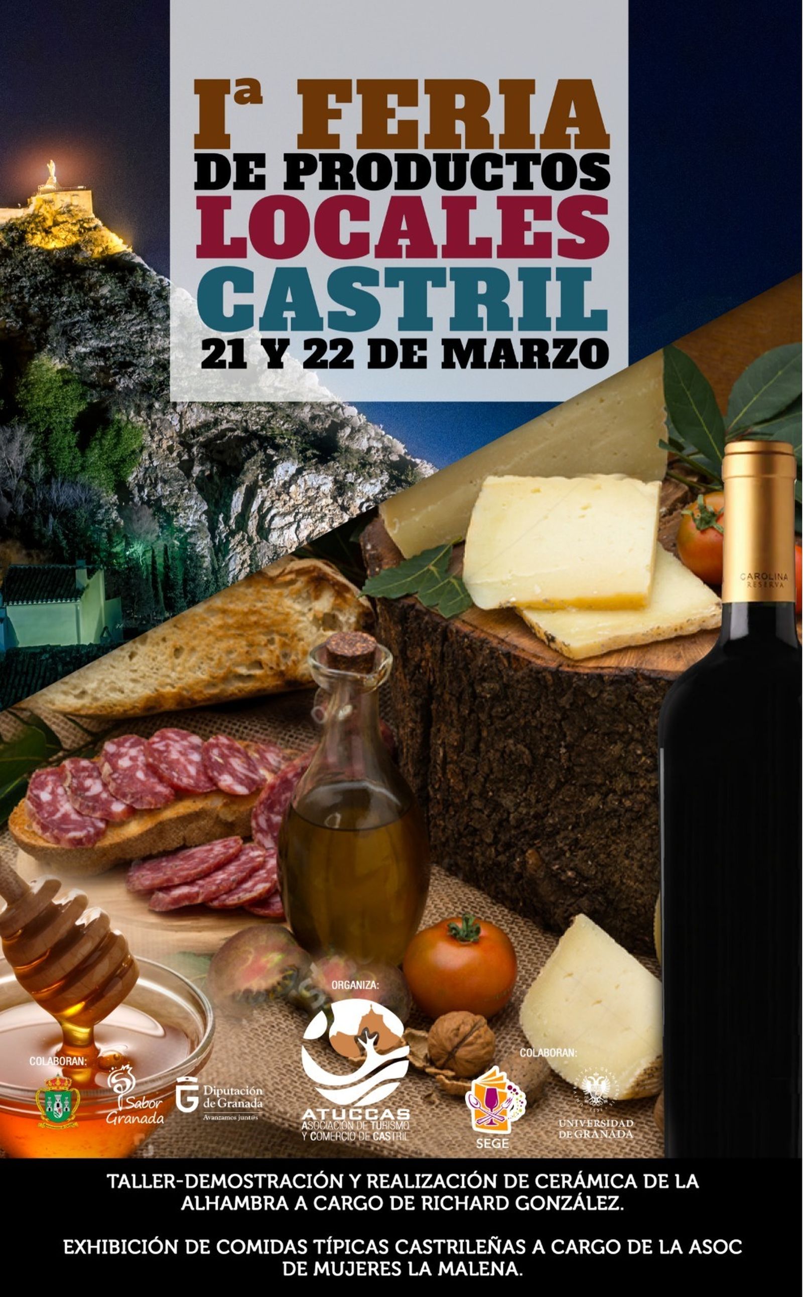 Cartel Primera Feria Productos Locales