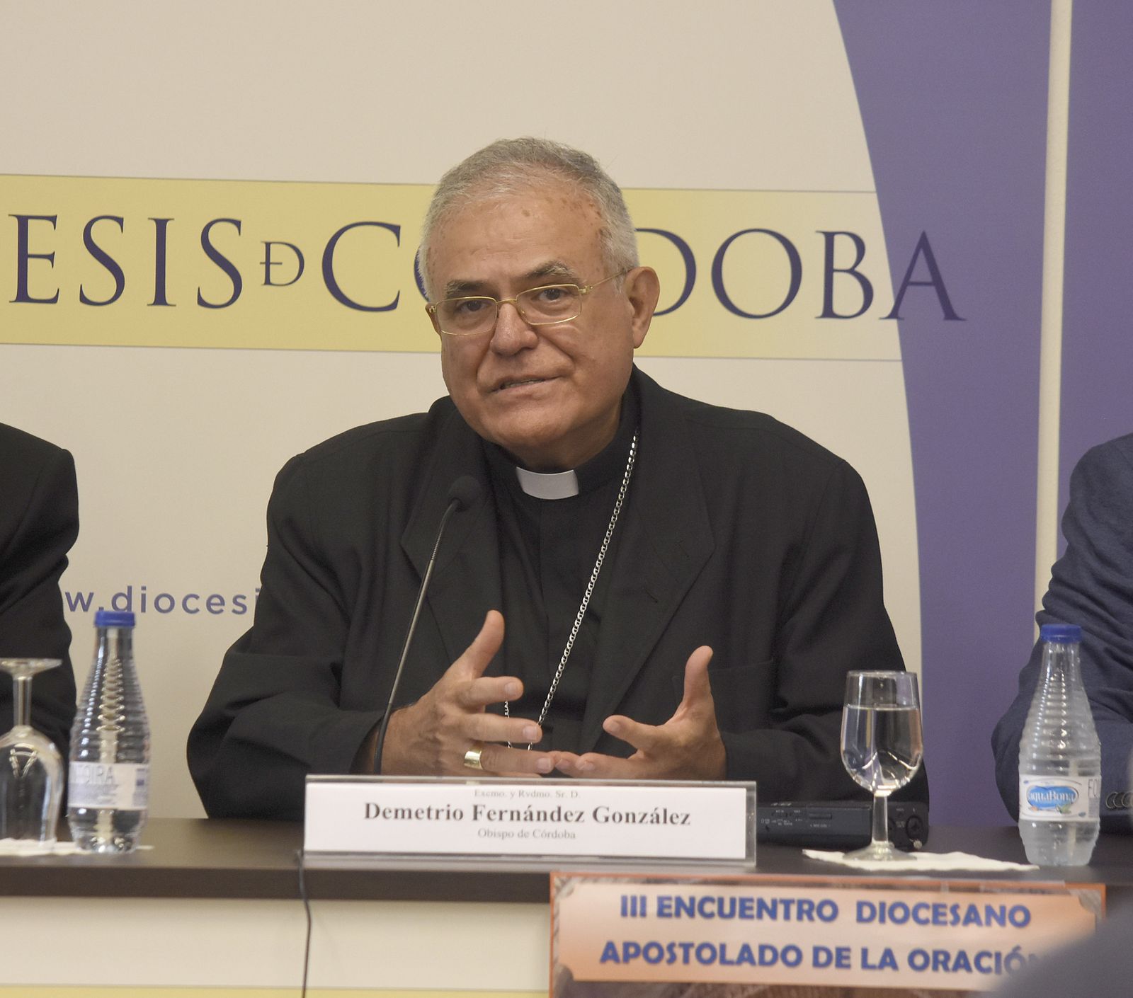 El obispo de Córdoba, Demetrio Fernández.