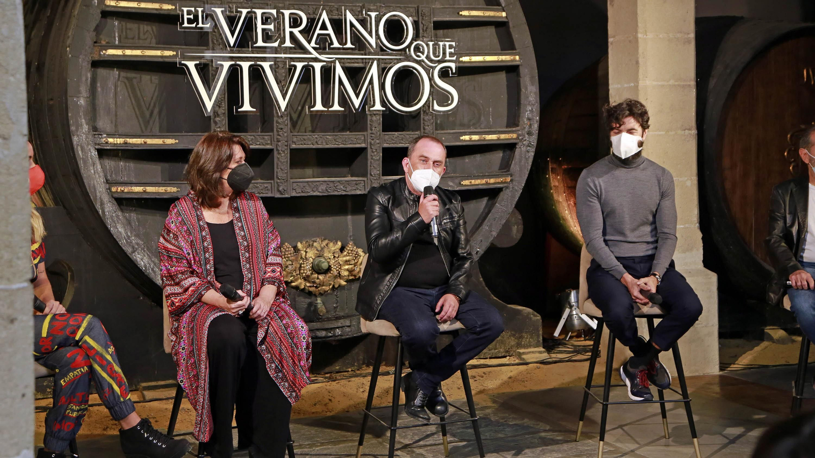 Rueda de prensa de la película 'El verano que vivimos' en González Byass