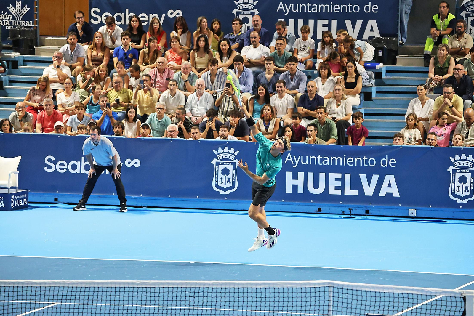 Imágenes de la final masculina de la Copa del Rey de tenis entre Daniil Medvedev y Alejandro Davidovich
