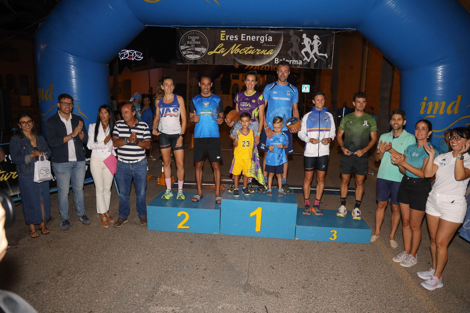 Podio tanto en la categoría masculina como en la femenina de la prueba celebrada este fin de semana en Balerma.
