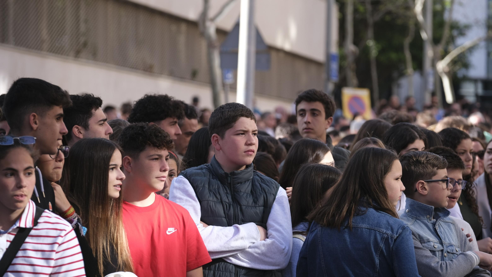 La procesión de Pasión en Almería, en imágenes