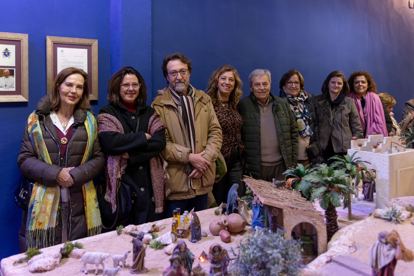 Así disfrutan en estas fechas cercanas a la Navidad los jienneses de la Ruta Belenística