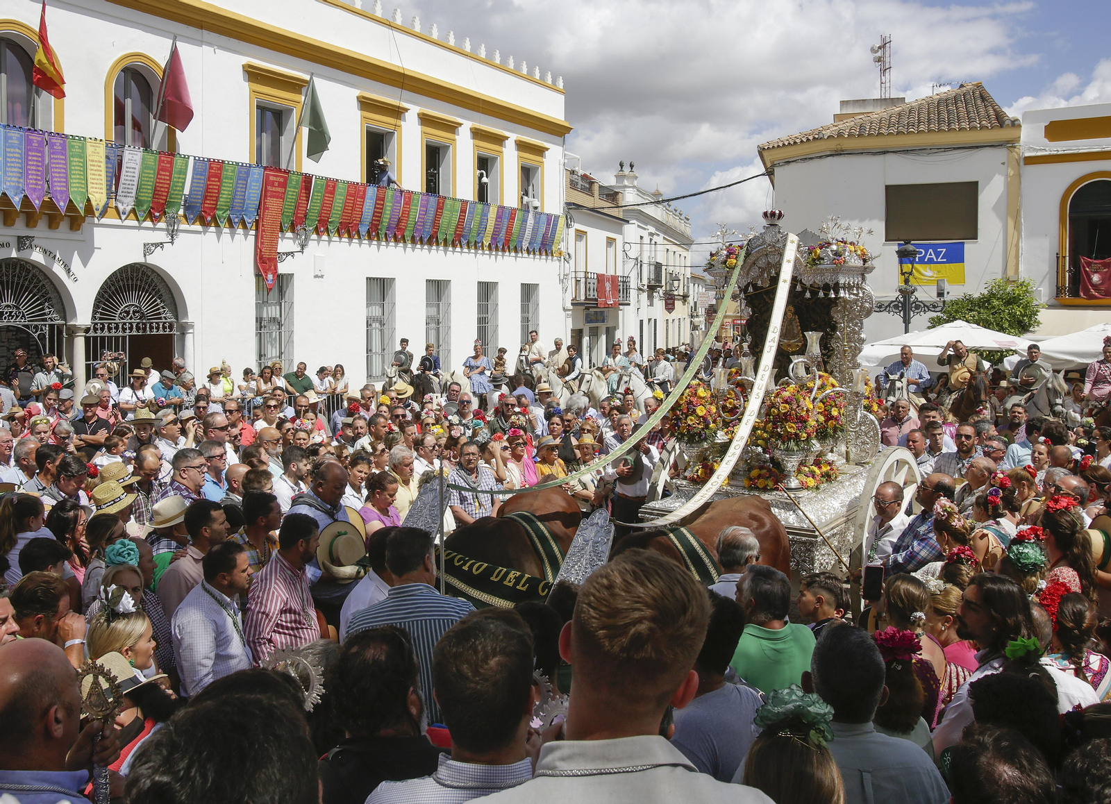 Paso de las Hermandades por Villamanrique