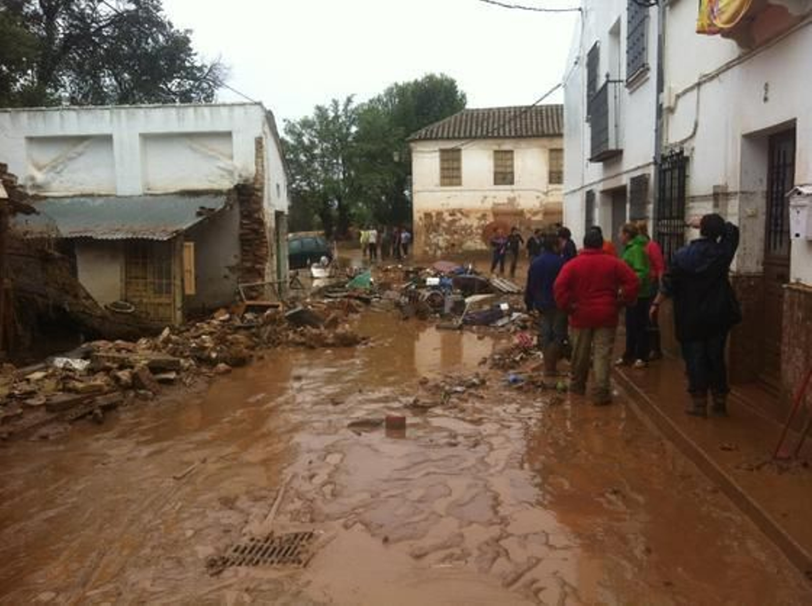 Imágenes de las lluvias en la provincia de Málaga