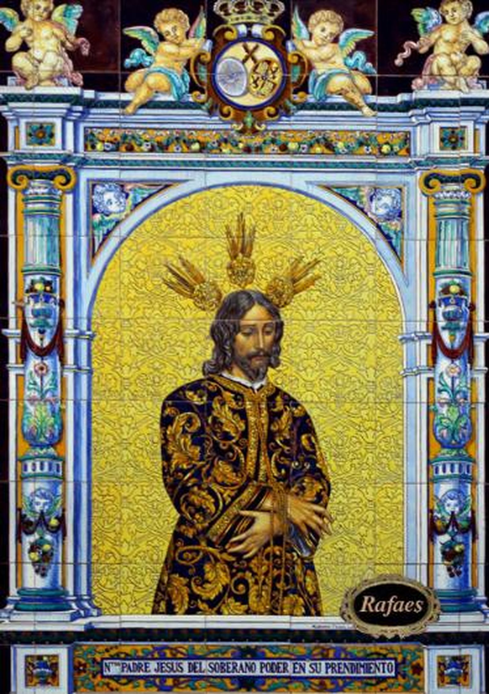 Antonio Kiernan y su retablo para el Prendimiento