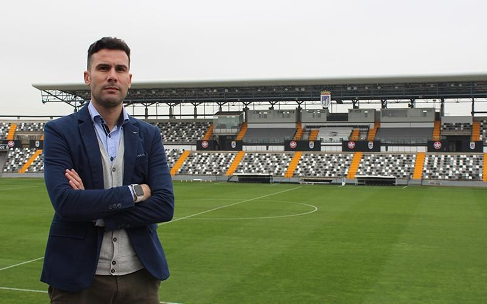 Álvaro Trigo, director del CD Badajoz