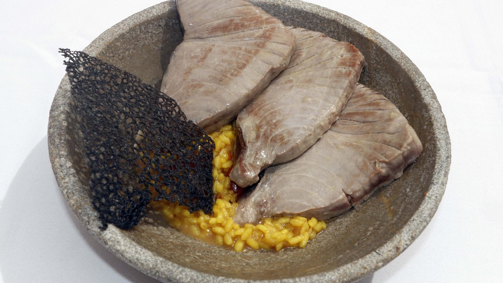 Receta elaborada con atún rojo.