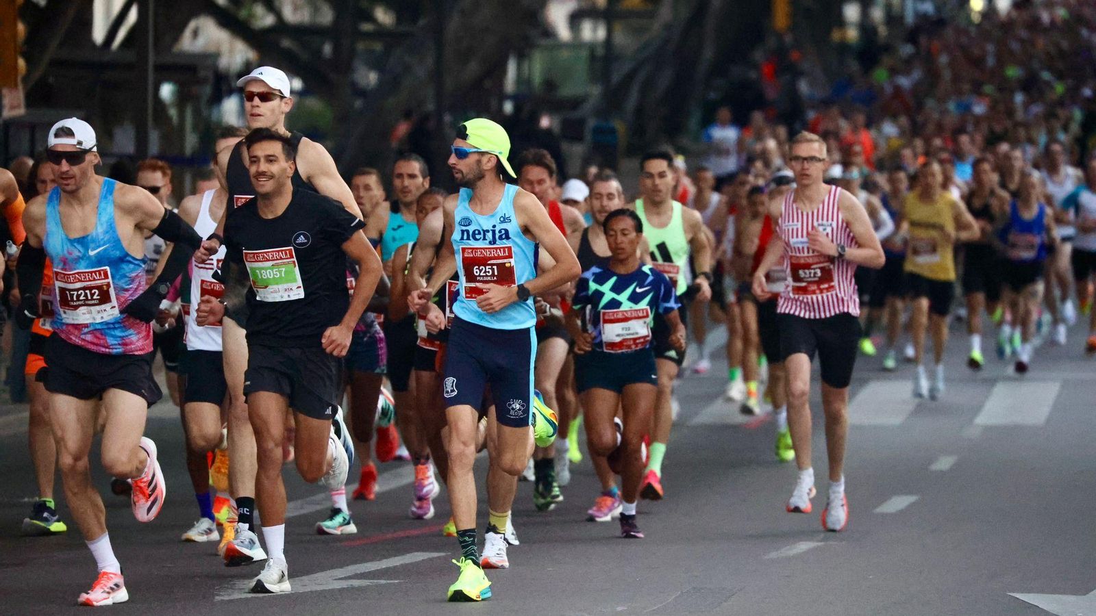 Las mejores fotos de la Maratón de Málaga 2024