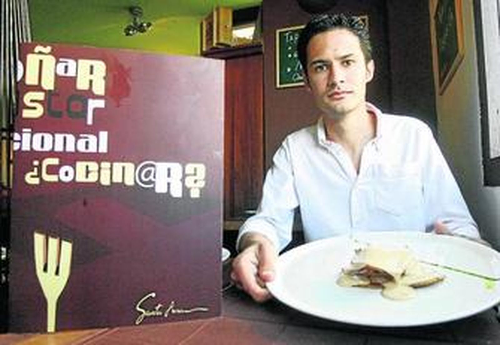 Álvaro García Ripoll, uno de los dos organizadores de 'La Laguna de sabores'.