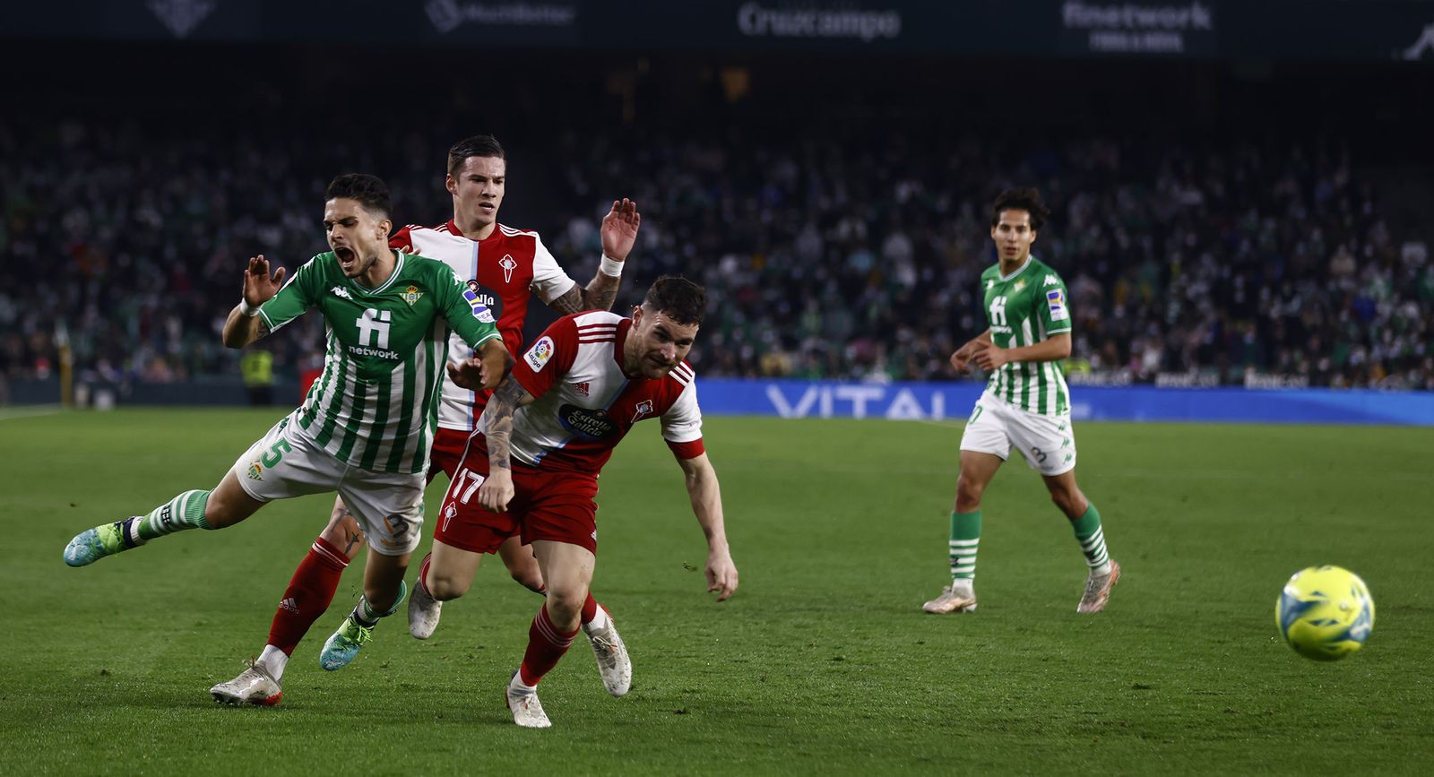 Las imágenes del Betis-Celta