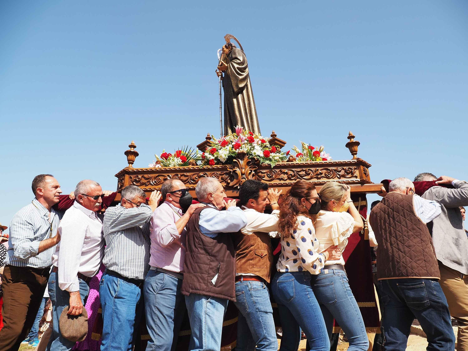 Romeria de San Antonio Abad en El Cerro de Andévalo.