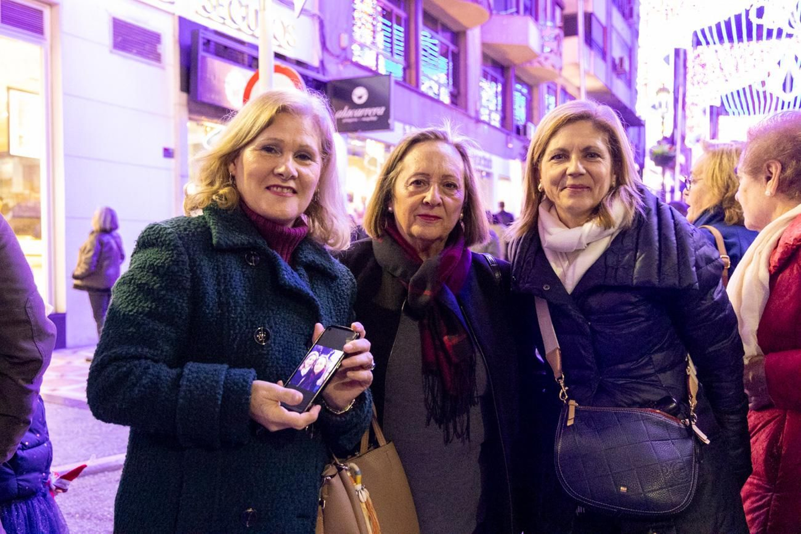 Iluminación navideña de la calle Bernabé Soriano