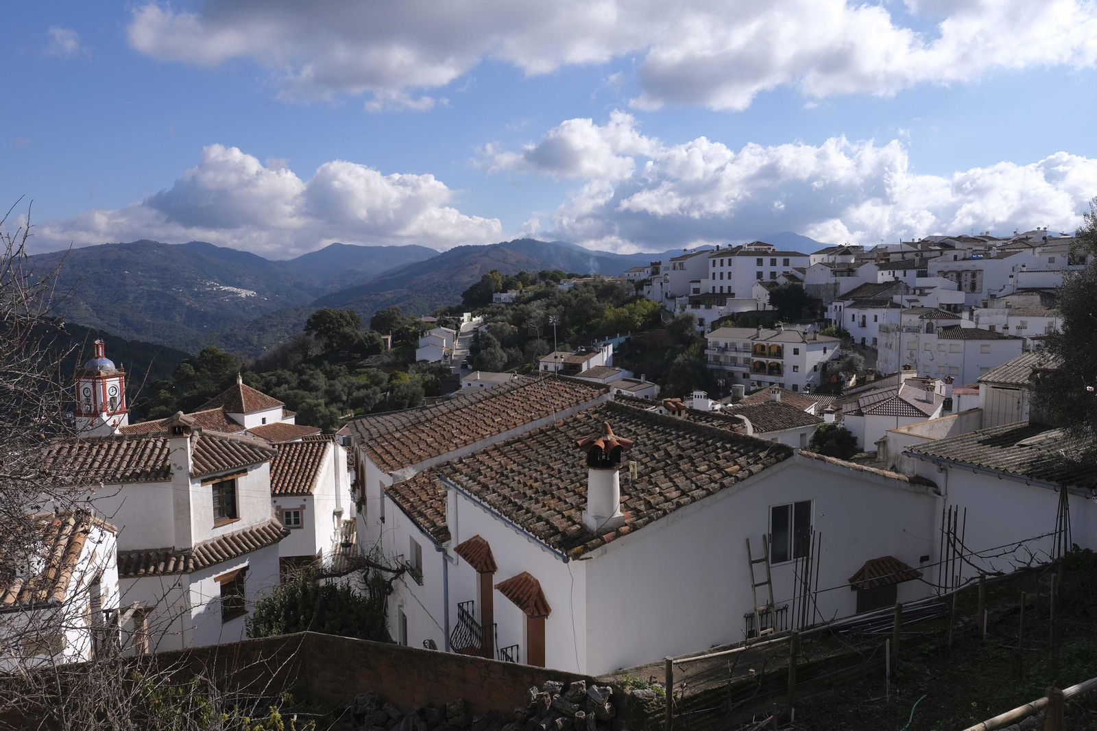Vista general de Benarrabá, en Málaga