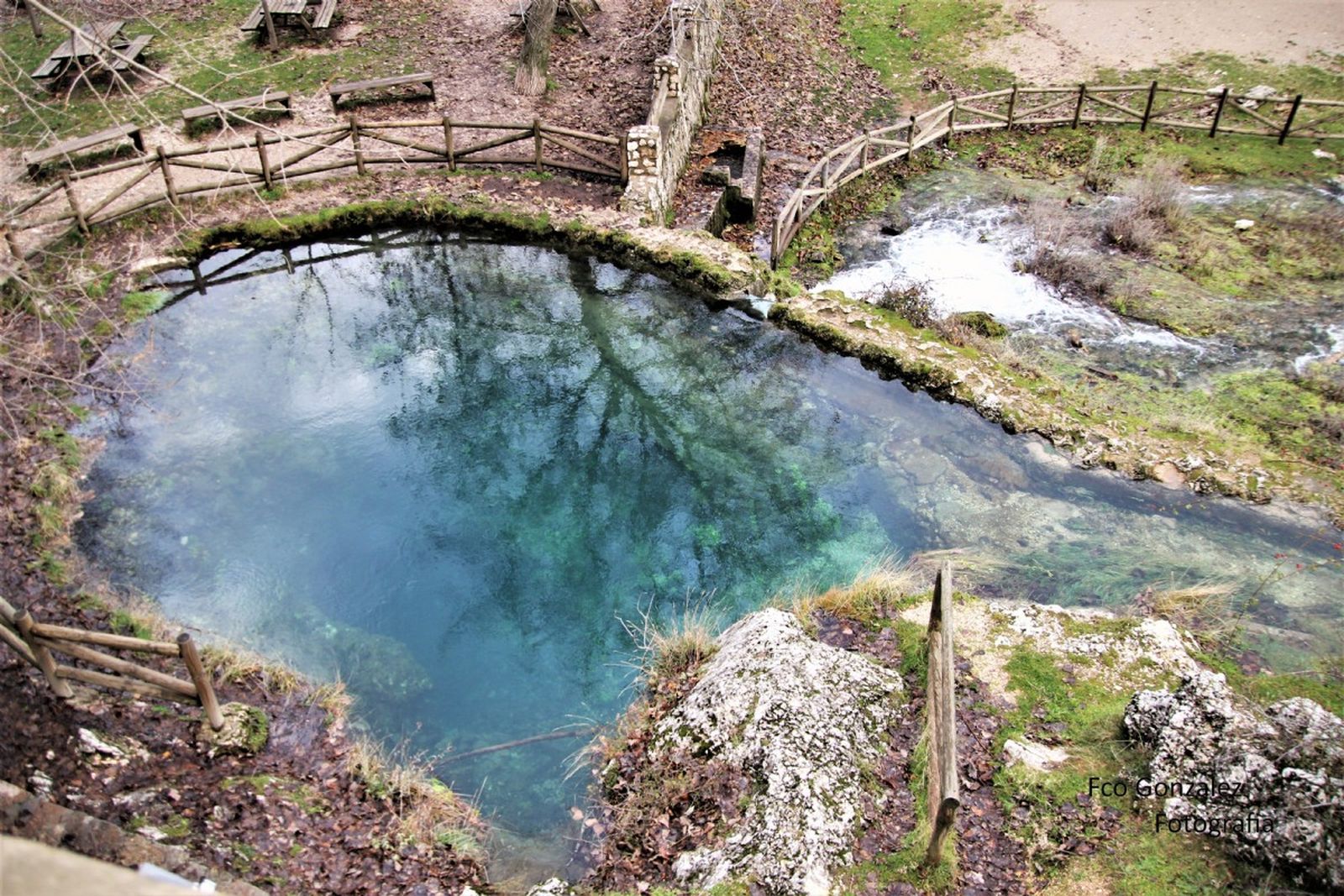 El precioso Nacimiento del río Segura.
