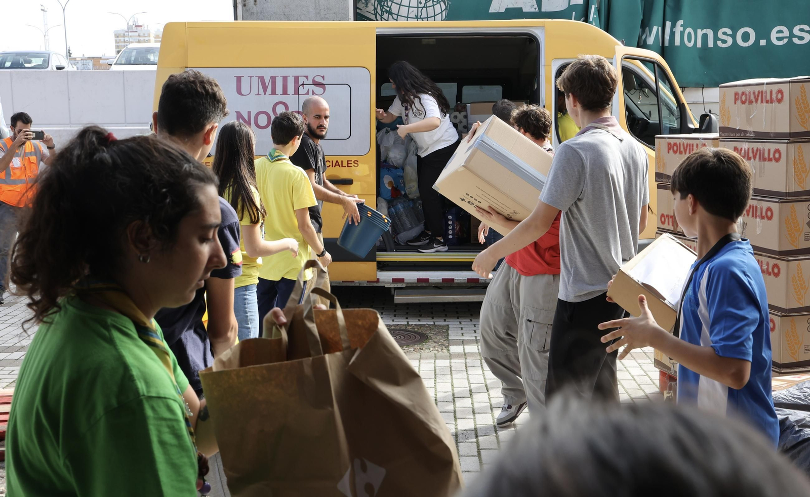 Recogida de alimentos para Valencia