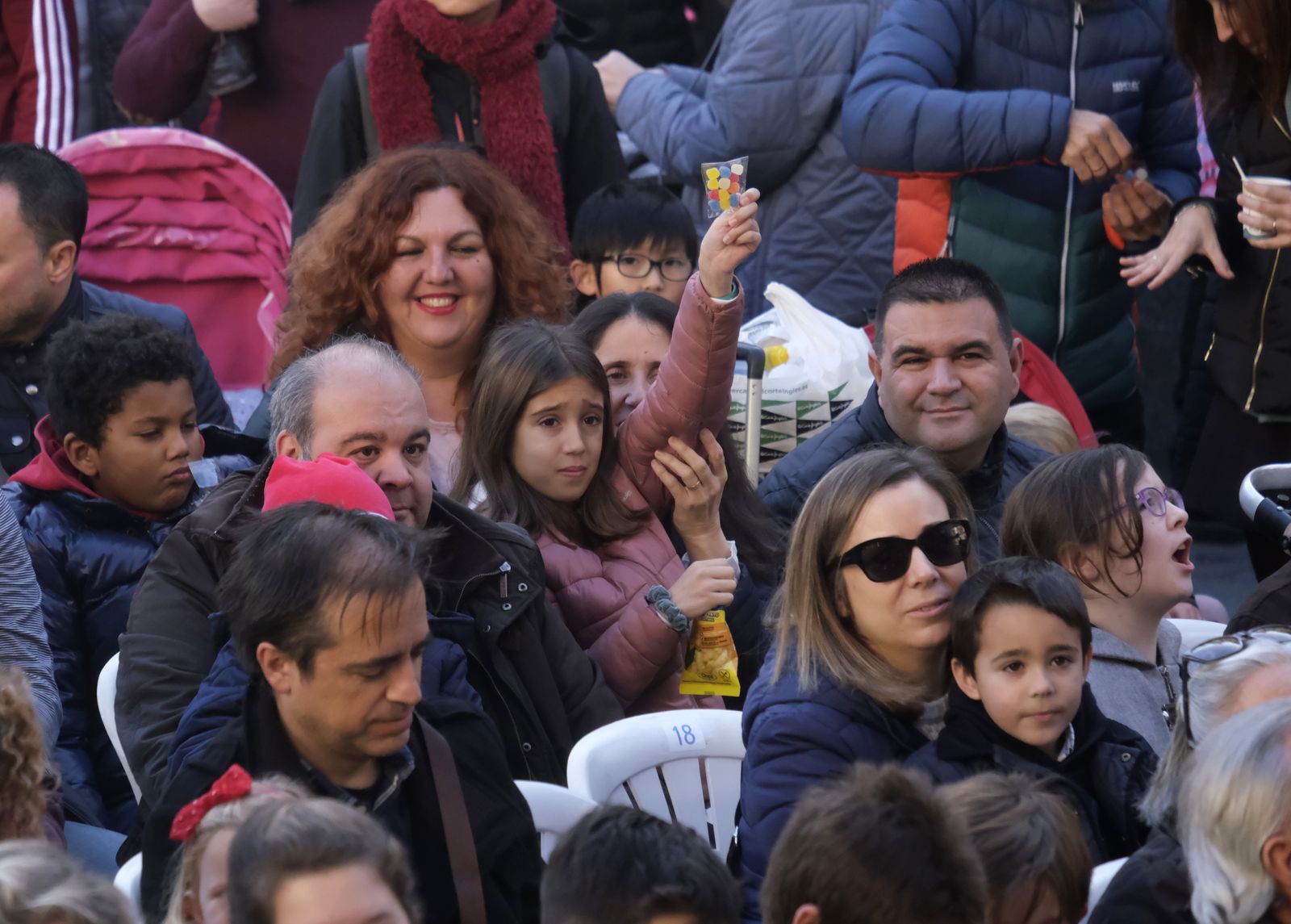 La fiesta infantil de Fin de Año en la plaza de las Tendillas de Córdoba, en imágenes