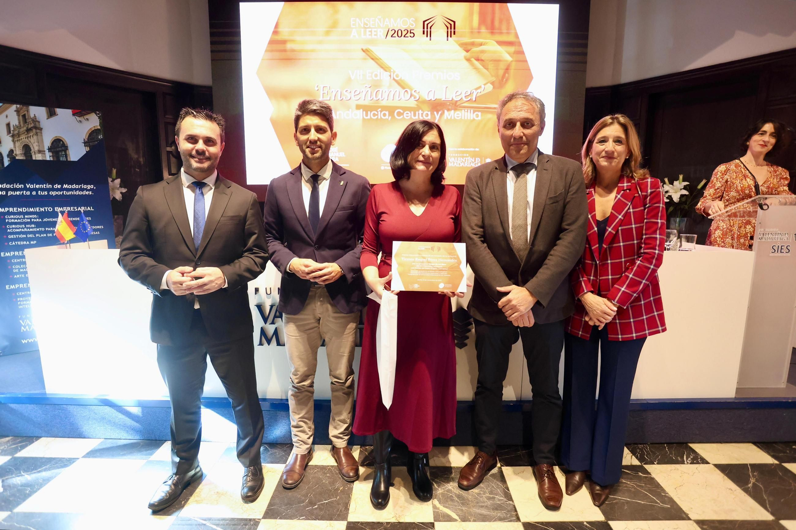 El Ejido, presente en la VII edición de los Premios 'Enseñamos a Leer'.