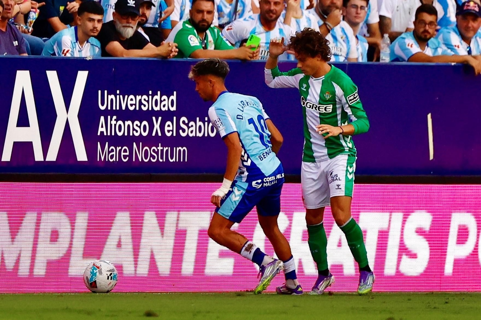 Las mejores fotos del Málaga-Betis