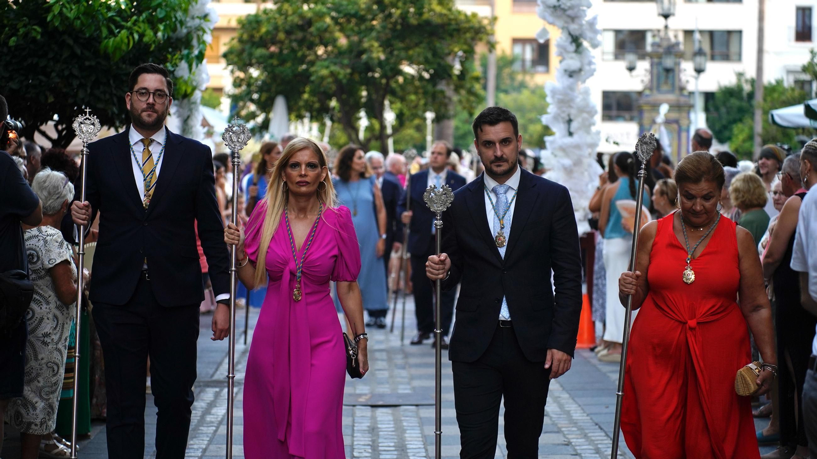 Las fotos de la procesion de la Virgen de la Palma por el cenro de Algeciras