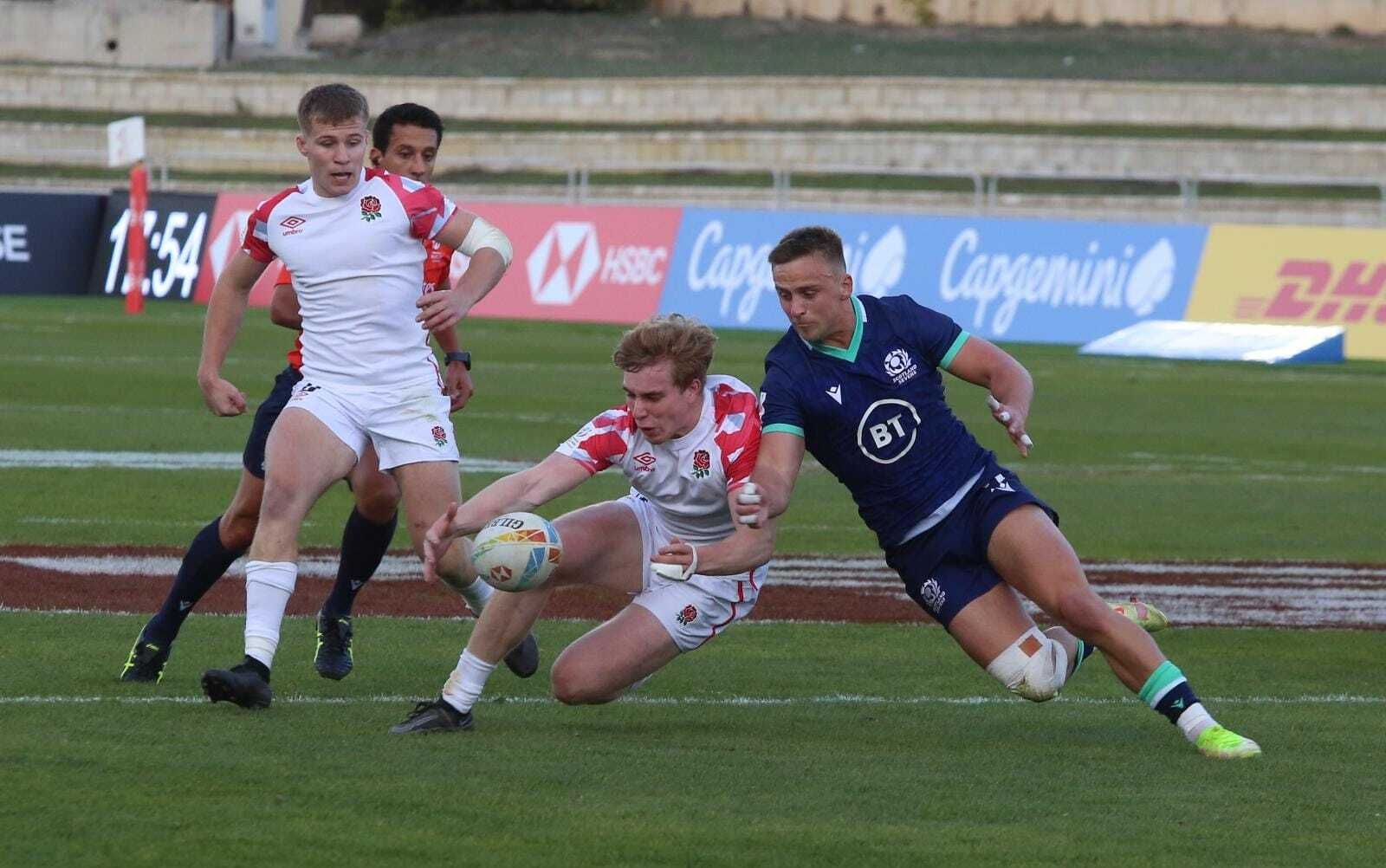 El primer día de las HSBC World Rugby Sevens Series, en fotos