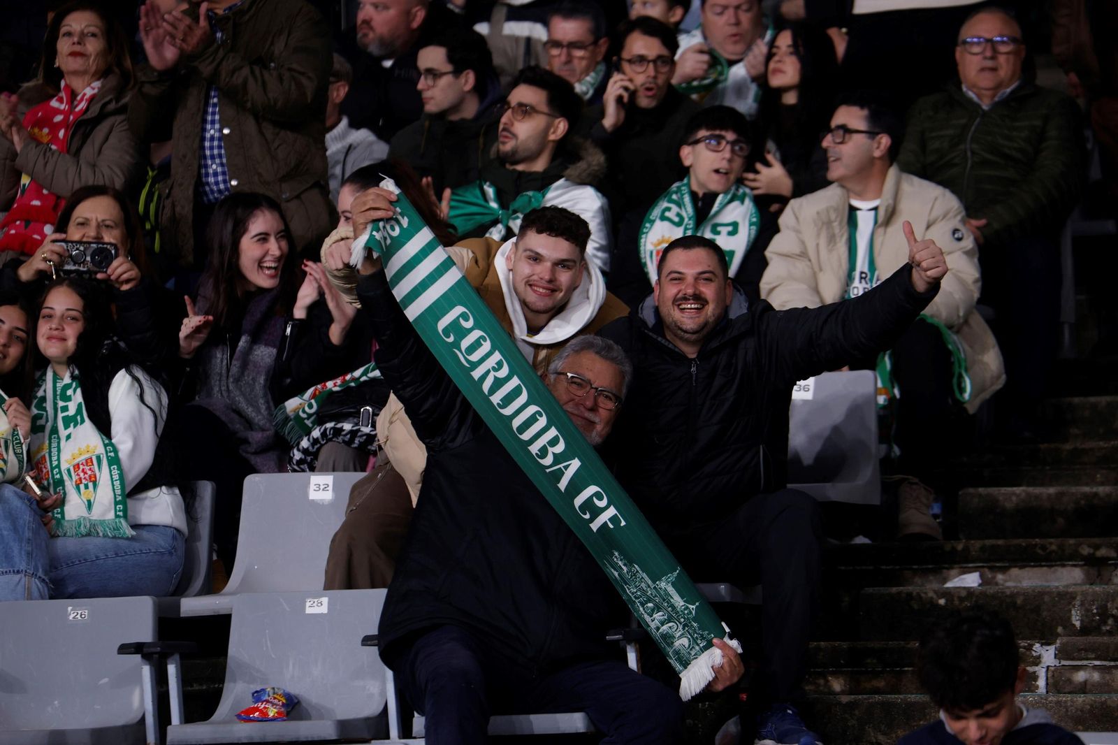 Las imágenes del Córdoba-Cádiz CF