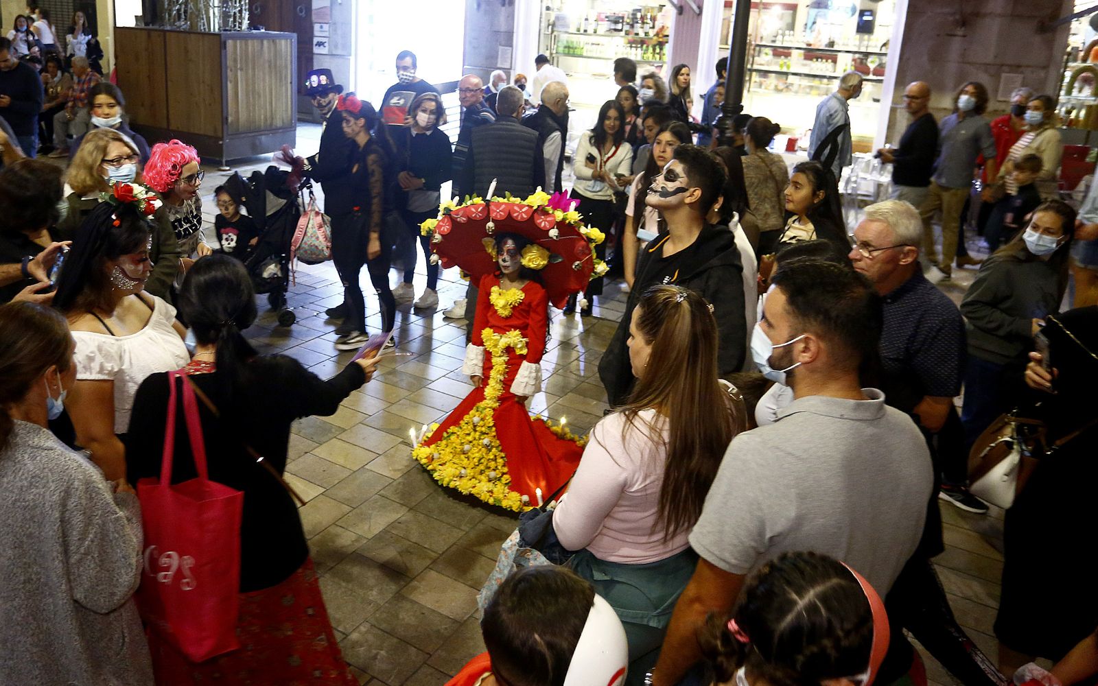Las fotos de la noche de Halloween en Málaga