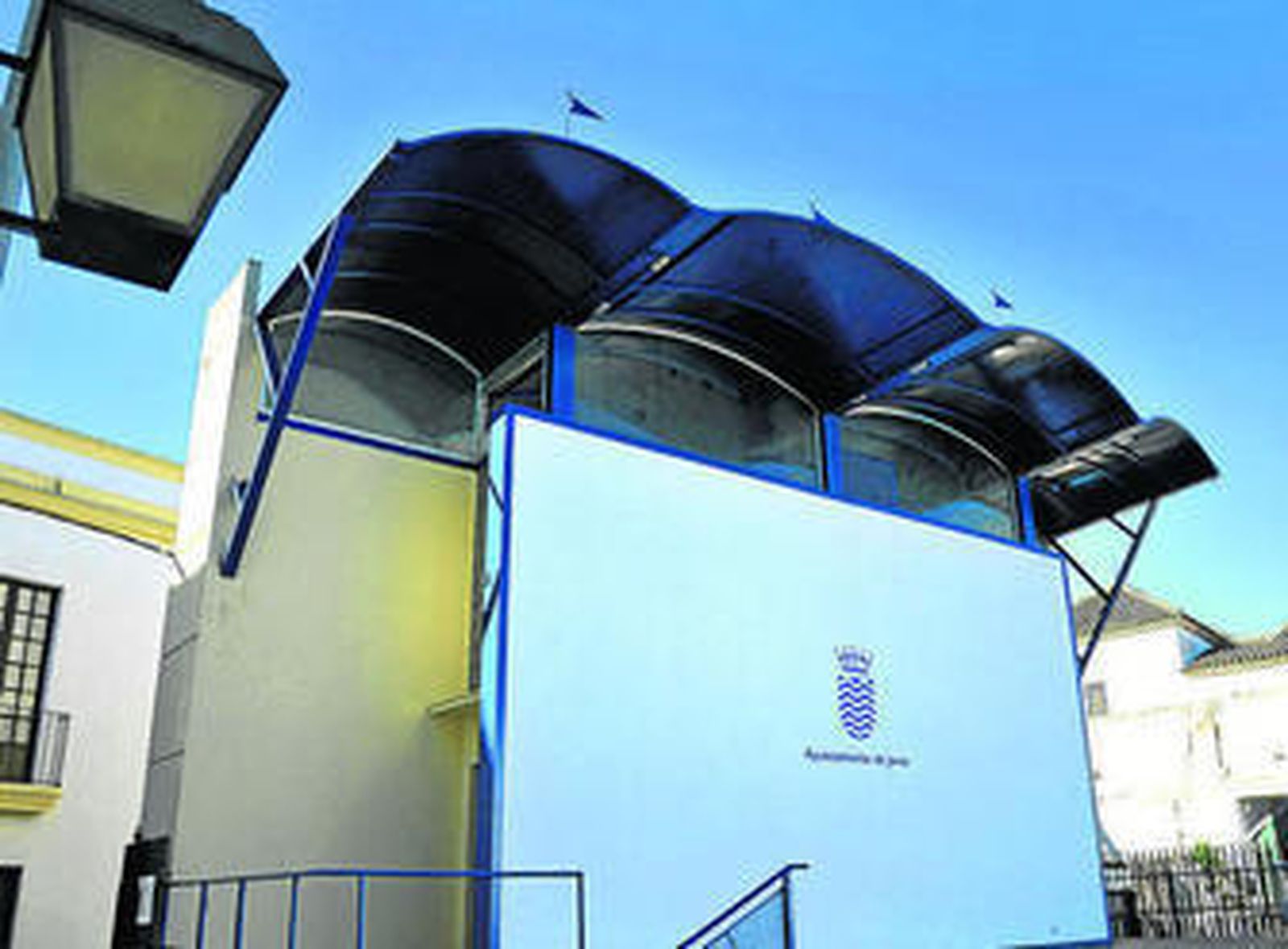 Imagen de la nueva cubierta del escenario.