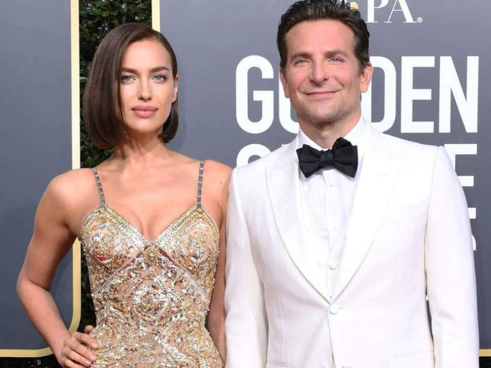 Irina Shayk y Bredley Cooper en la última gala de los Oscars.