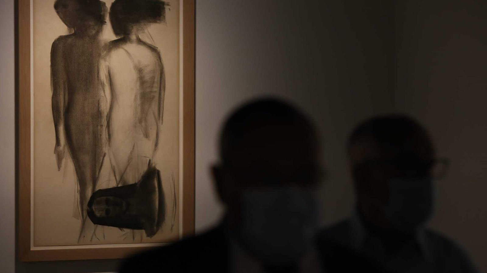 Una de las obras figurativas recogidas en la exposición.