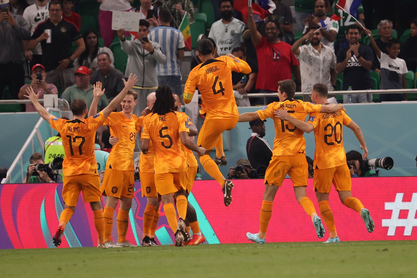 Las imágenes del Senegal - Países Bajos