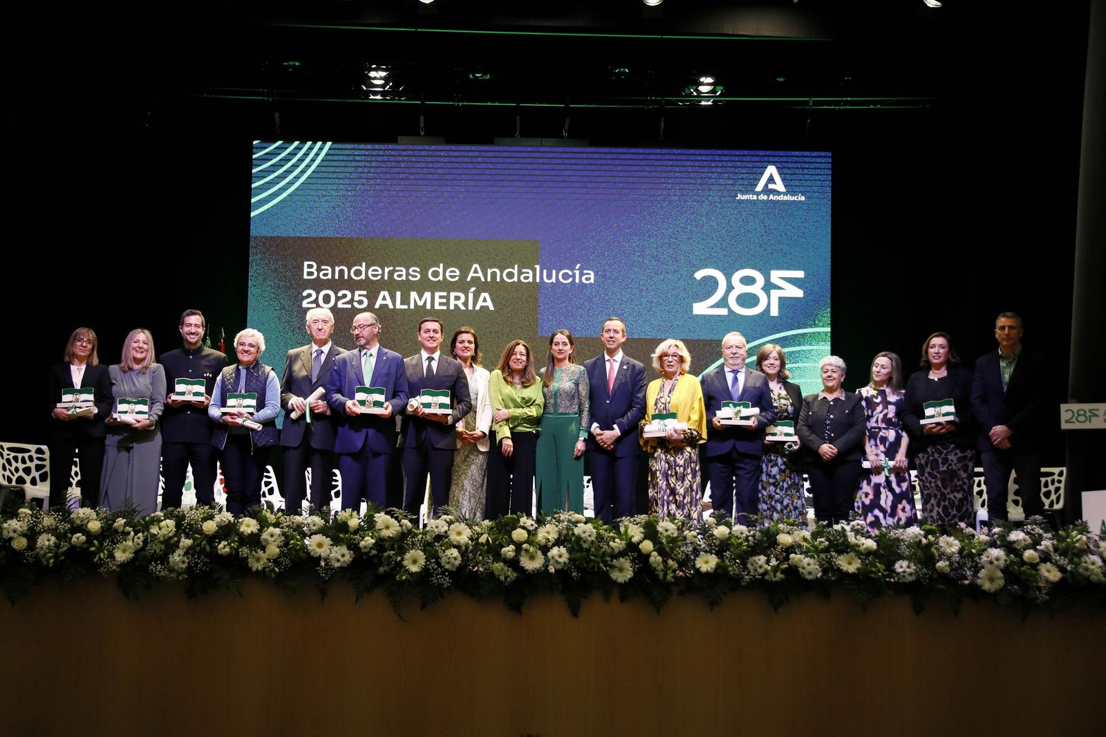 Imágenes de los Galardones "Bandera de Andalucía" en Benahadux