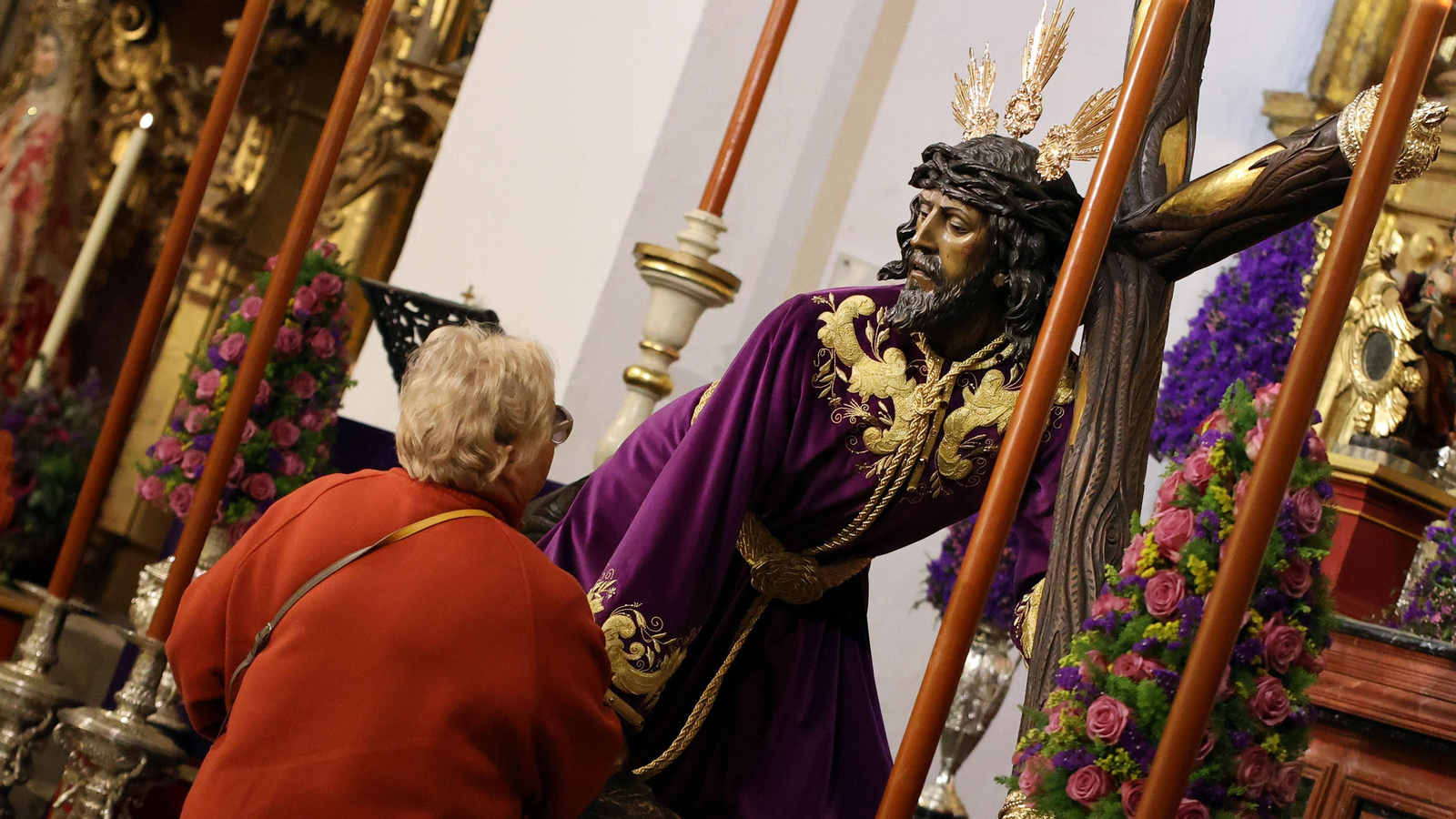 Besapiés y besamanos del primer viernes de marzo de la cuaresma de Jerez