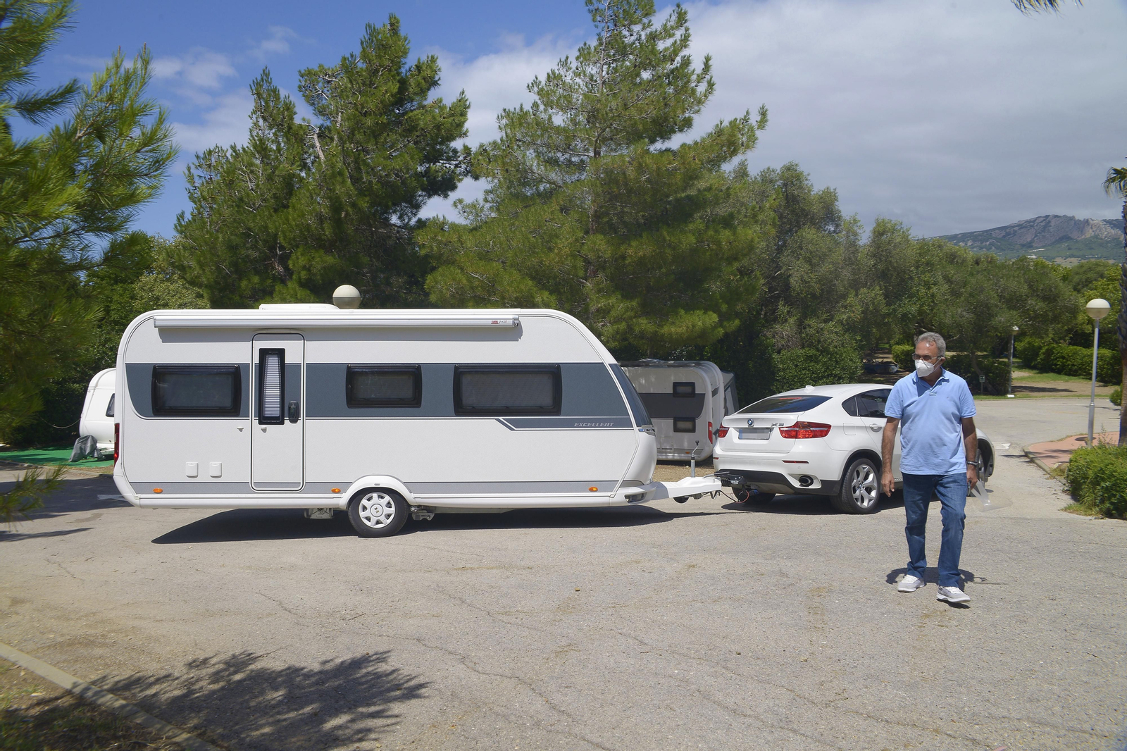 Fotos de la apertura del camping de Valdevaqueros