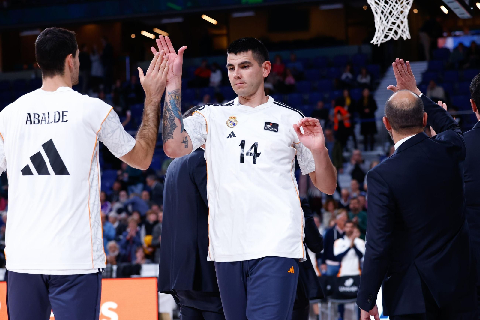 El Real Madrid-Unicaja, en fotos