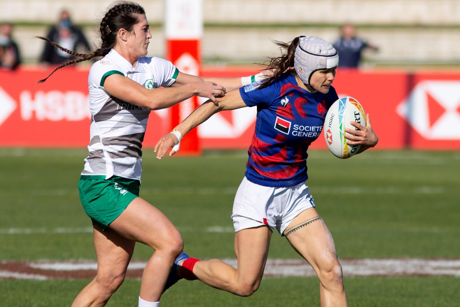 En fotos, la segunda jornada de las HSBC World Rugby Sevens Series en Málaga
