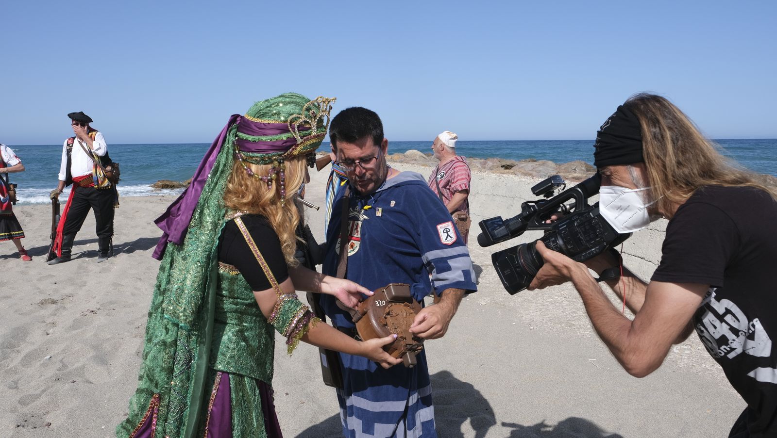 Imágenes del Torneo Medieval en la Playa del Lance. Moros y Cristianos de Mojácar