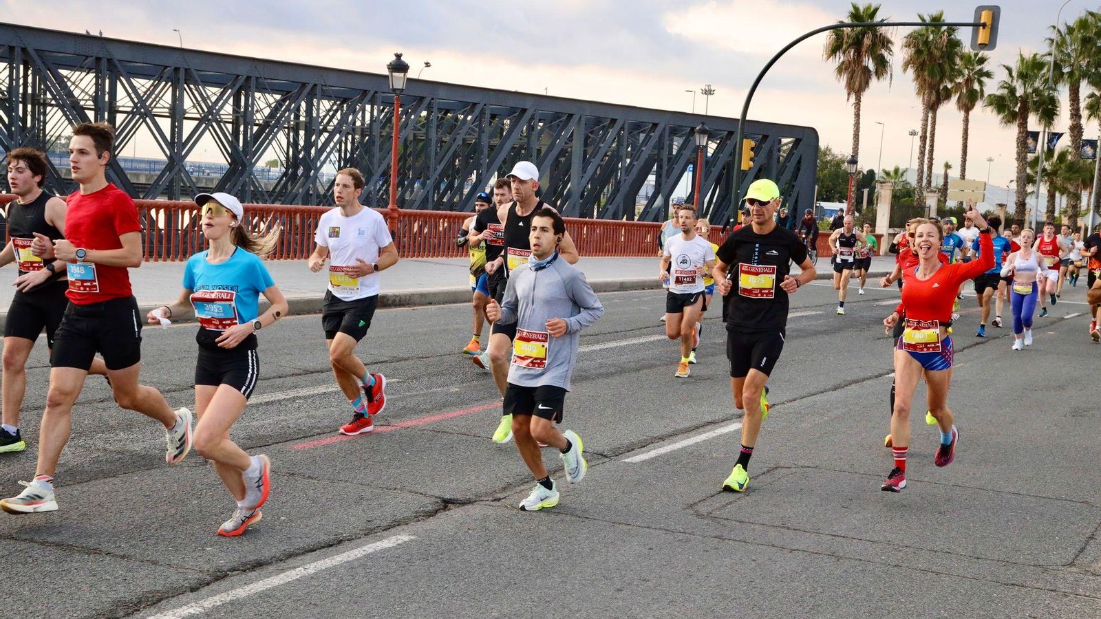 Las mejores fotos de la Maratón de Málaga 2024