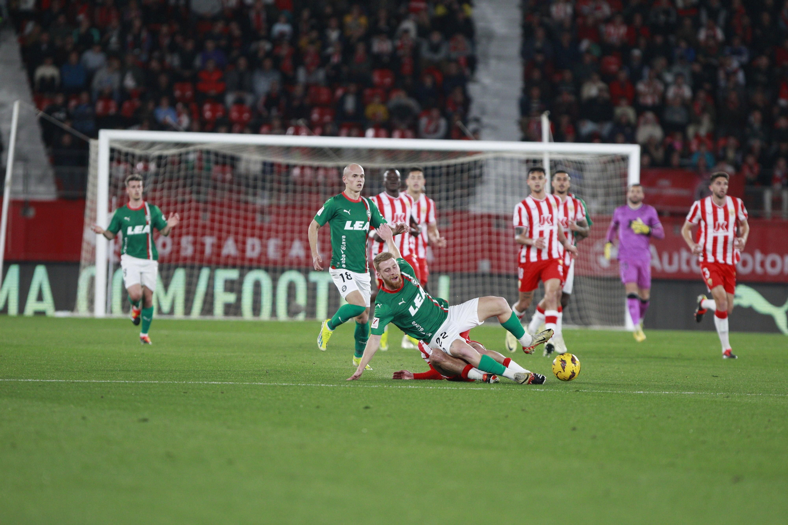 Imágenes del partido U.D. Almería-Deportivo Alavés