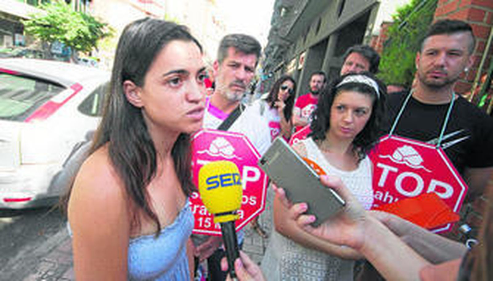 A los calabozos por fotografiar un edificio 'víctima' de un desalojo
