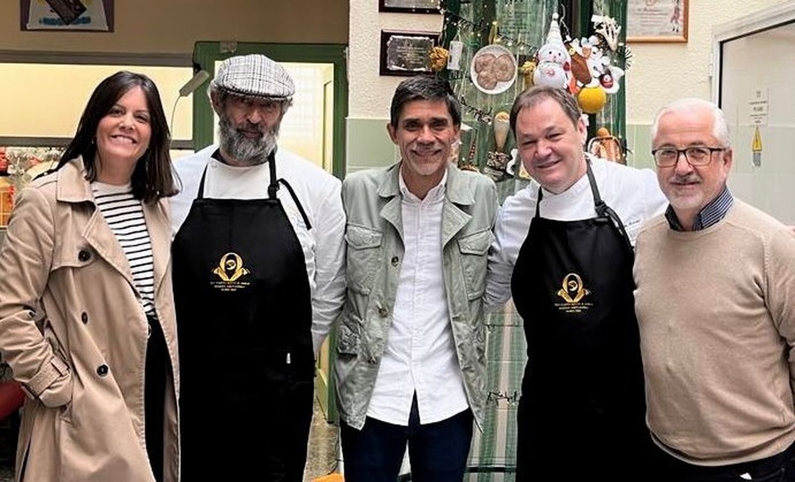 Presentación del ecoárbol navideño.