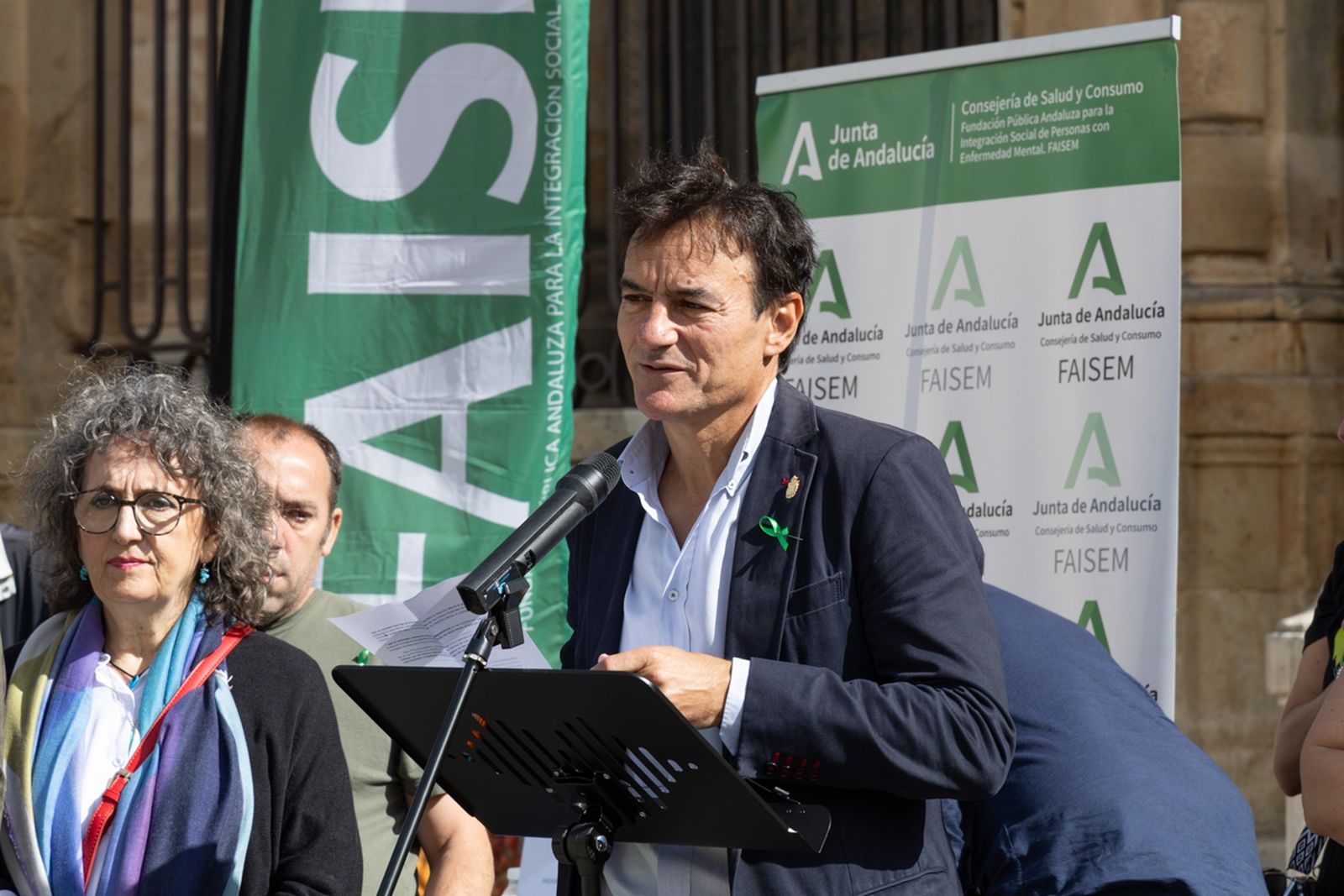 Marcha organizada con motivo del Día Mundial de la Salud Mental, en imágenes