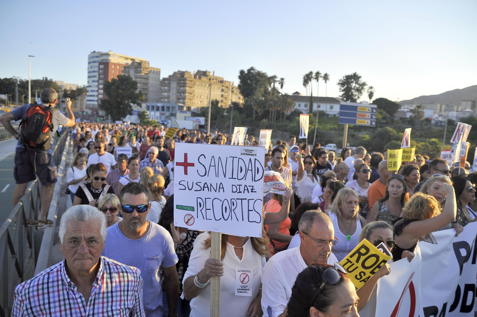 Las imágenes de la manifestación
