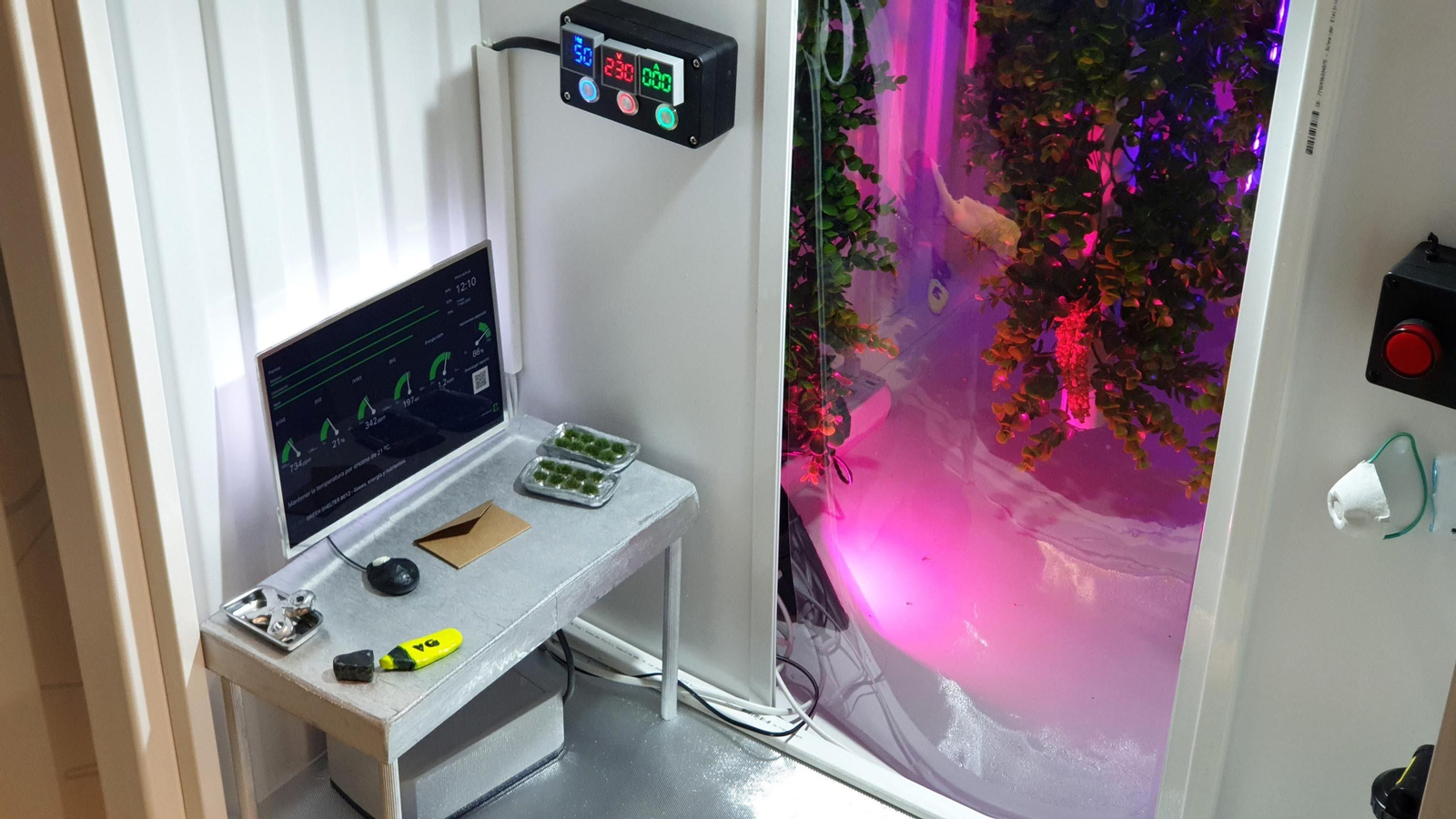 Cultivo 'indoor' de productos agrícolas